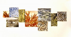Trine Bumiller Source Study 2011 watercolor on paper