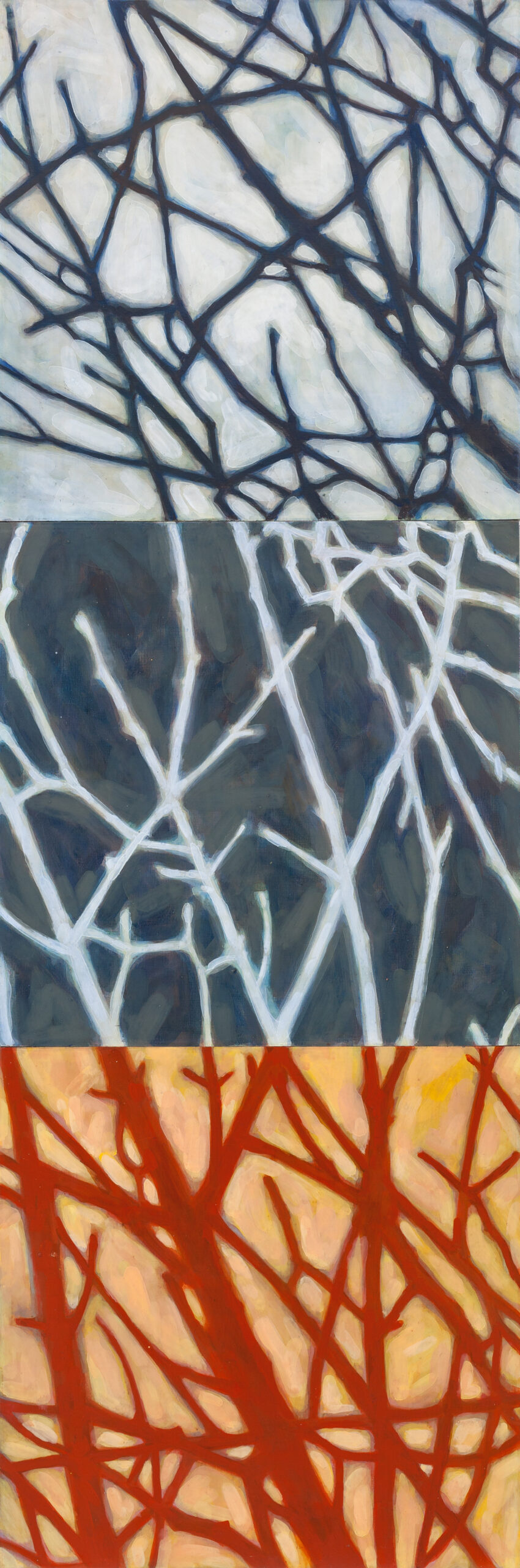 Trine Bumiller Rhizome Theory 2018 o/panel 60 x 90" Trine Bumiller Rhizome Theory 2018 o/panel 60 x 90"