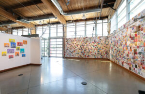 Trine Bumiller Close Encounters Mixed Media 9 x 21'